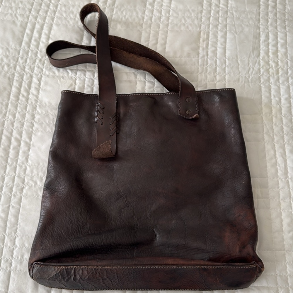 Frye leather computer bag - Picture 2 of 4
